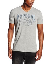 graues T-shirt von Kaporal