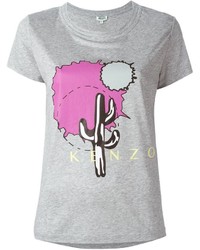 graues T-shirt von Kenzo