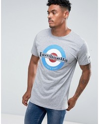 graues T-shirt von Lambretta