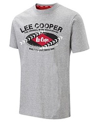 graues T-shirt von Lee Cooper Workwear