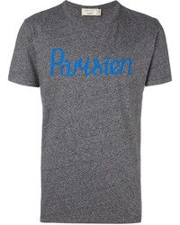 graues T-shirt von MAISON KITSUNÉ