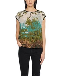 graues T-shirt von MARC CAIN SPORTS