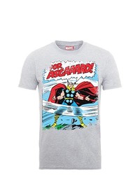 graues T-shirt von Marvel