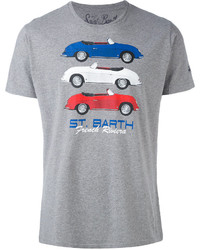 graues T-shirt von MC2 Saint Barth