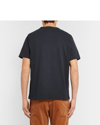 graues T-shirt von Beams