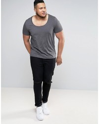 graues T-shirt von Asos