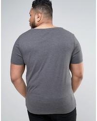 graues T-shirt von Asos