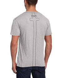 graues T-shirt von Religion