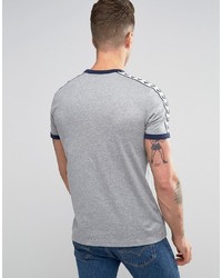 graues T-shirt von Fred Perry