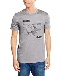 graues T-shirt von Star Wars