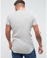 graues T-shirt von Asos