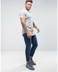 graues T-shirt von Asos