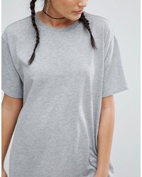 graues T-shirt von Asos