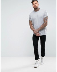 graues T-shirt von Asos