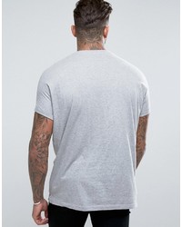 graues T-shirt von Asos