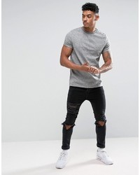 graues T-shirt von Asos