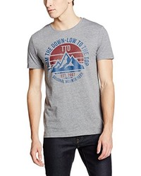 graues T-shirt von Tom Tailor Denim