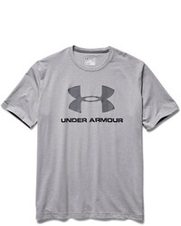 graues T-shirt von Under Armour