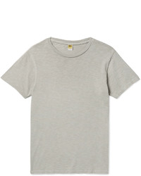graues T-shirt von Velva Sheen