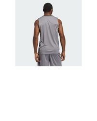 graues Trägershirt von adidas Performance