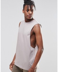 graues Trägershirt von Asos