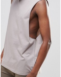 graues Trägershirt von Asos