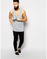 graues Trägershirt von Asos