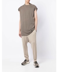 graues Trägershirt von Rick Owens DRKSHDW