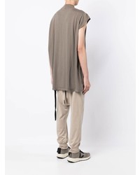 graues Trägershirt von Rick Owens DRKSHDW