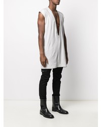 graues Trägershirt von Rick Owens