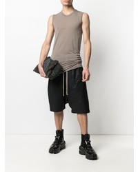 graues Trägershirt von Rick Owens