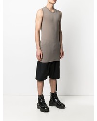 graues Trägershirt von Rick Owens