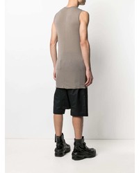 graues Trägershirt von Rick Owens