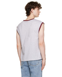 graues Trägershirt von Second/Layer