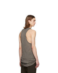 graues Trägershirt von Rick Owens