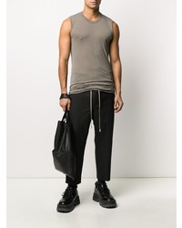 graues Trägershirt von Rick Owens