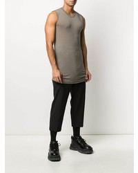 graues Trägershirt von Rick Owens