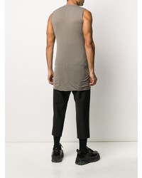 graues Trägershirt von Rick Owens