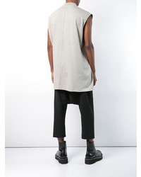 graues Trägershirt von Rick Owens