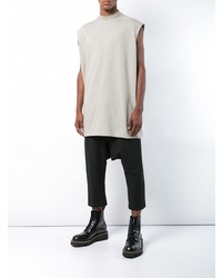 graues Trägershirt von Rick Owens