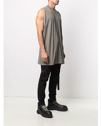 graues Trägershirt von Rick Owens DRKSHDW