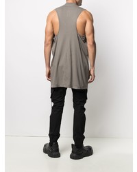 graues Trägershirt von Rick Owens DRKSHDW