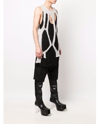 graues Trägershirt von Rick Owens