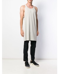 graues Trägershirt von Rick Owens DRKSHDW