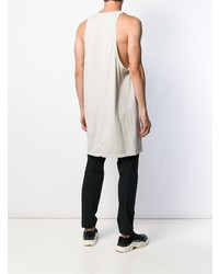 graues Trägershirt von Rick Owens DRKSHDW