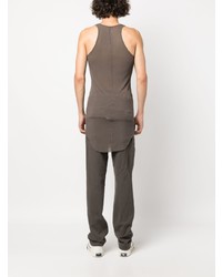 graues Trägershirt von Rick Owens