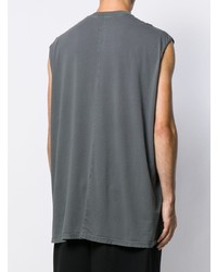 graues Trägershirt von Rick Owens DRKSHDW