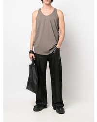 graues Trägershirt von Rick Owens DRKSHDW