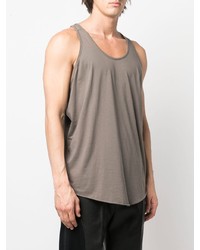 graues Trägershirt von Rick Owens DRKSHDW