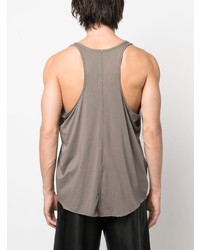 graues Trägershirt von Rick Owens DRKSHDW